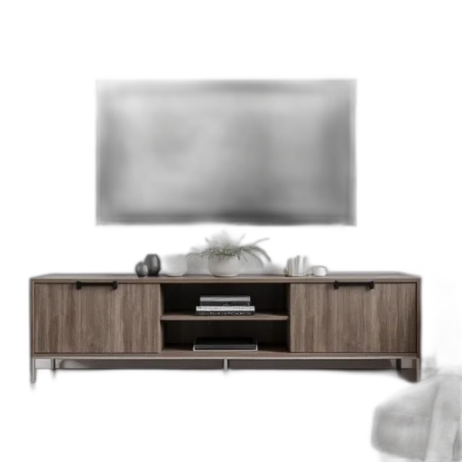 furniture, 3d render, photorealistic, earth tones transparent PNG cut-out