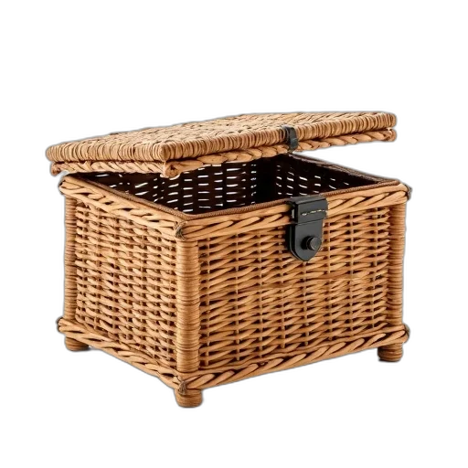 furniture, food, 3d render, woven transparent PNG cut-out