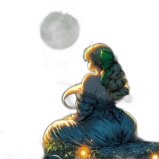 creature, dragon, dress, crown transparent PNG cut-out
