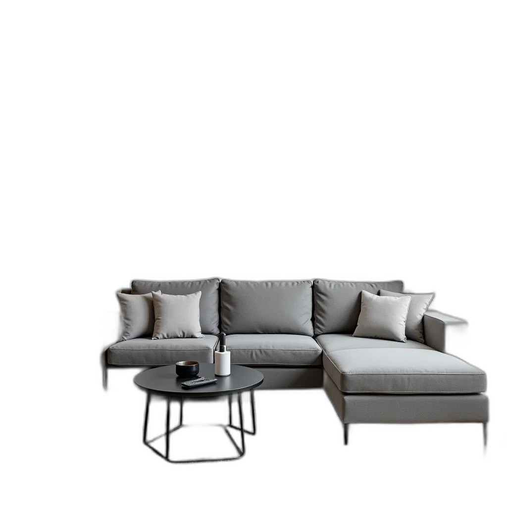 furniture, 3d render, photorealistic, concept art transparent PNG cut-out