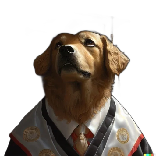 staff, jacket, animal, crown transparent PNG cut-out