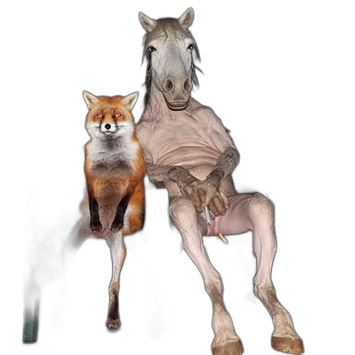 animal, creature, mask, furniture transparent PNG cut-out