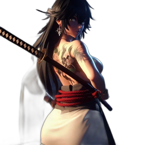 sword, staff, weapon, dragon transparent PNG cut-out