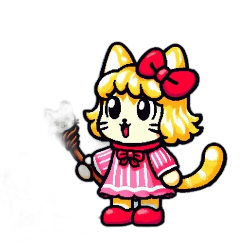 staff, weapon, animal, dress transparent PNG cut-out