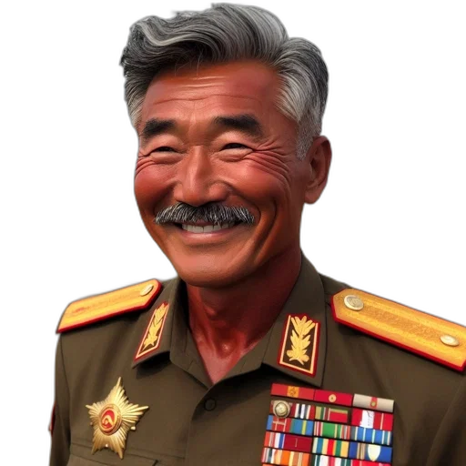 face, staff, jacket, weapon transparent PNG cut-out