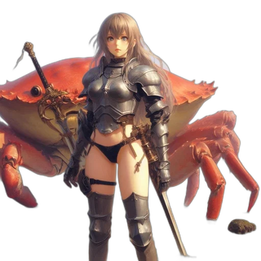weapon, creature, sword, animal transparent PNG cut-out