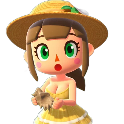 hat, dress, staff, face transparent PNG cut-out