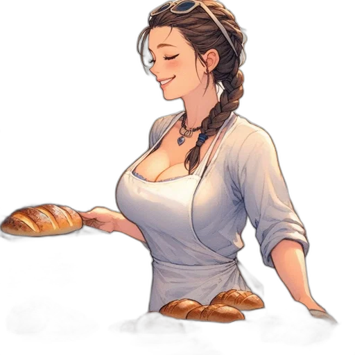 food, staff, dress, concept art transparent PNG cut-out