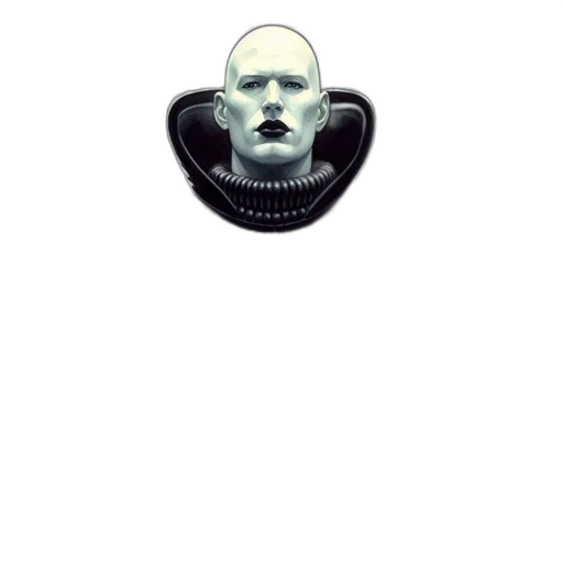 mask, face, robot, creature transparent PNG cut-out