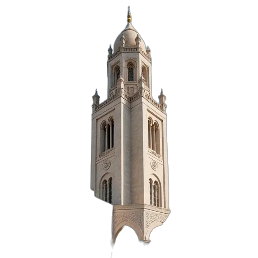 building, dress, 3d render, photorealistic transparent PNG cut-out