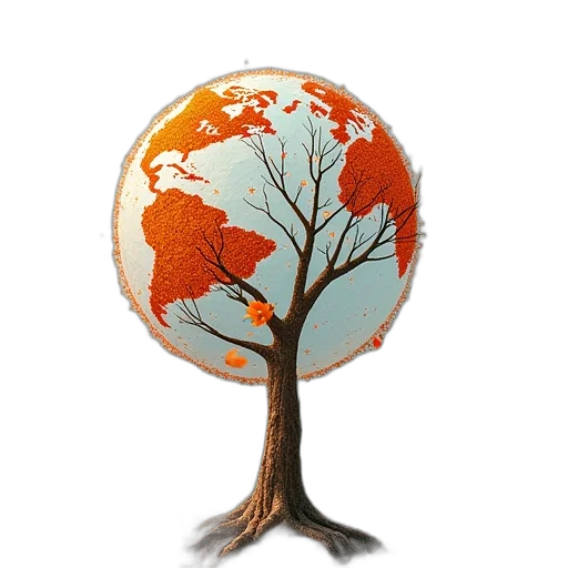 tree, staff, concept art, watercolor transparent PNG cut-out