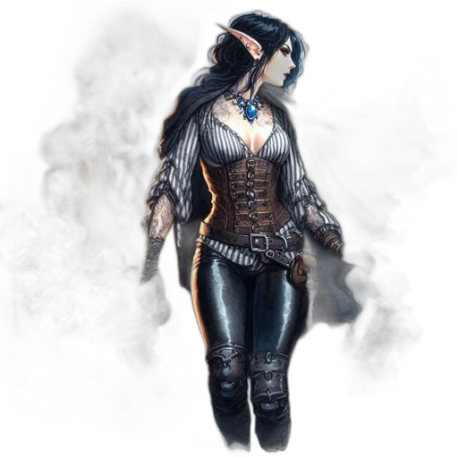 fantasy art, concept art, comic book art, pixel art transparent PNG cut-out