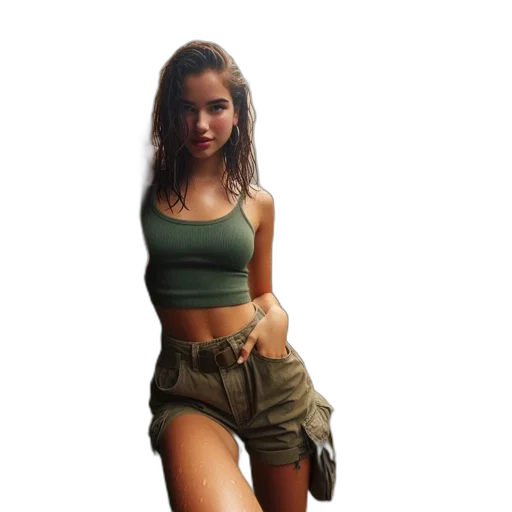 weapon, jacket, creature, dress transparent PNG cut-out
