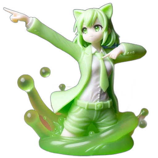 weapon, creature, staff, 3d render transparent PNG cut-out