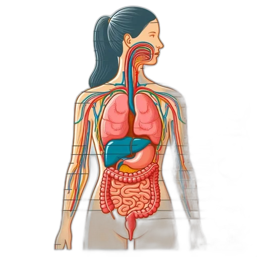 food, illustration, female, digestive transparent PNG cut-out