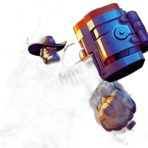 robot, weapon, hat, jewelry transparent PNG cut-out