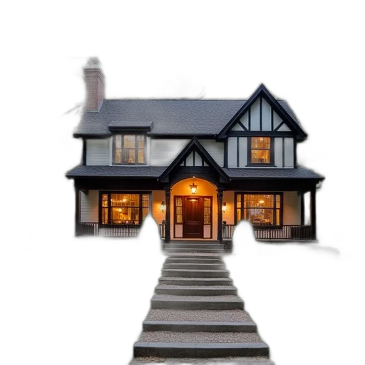 building, 3d render, photorealistic, concept art transparent PNG cut-out