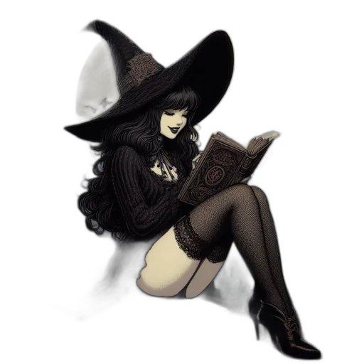 hat, dress, fantasy art, pixel art transparent PNG cut-out