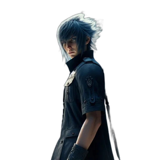 jacket, staff, concept art, fantasy art transparent PNG cut-out