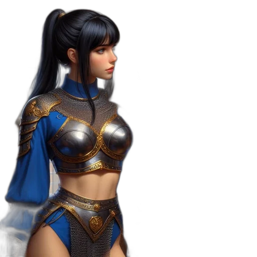 fantasy art, concept art, 3d render, comic book art transparent PNG cut-out