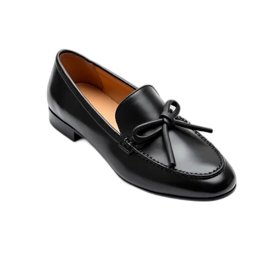 shoes, photorealistic, 3d render, black transparent PNG cut-out