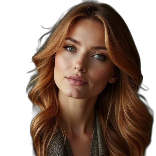 hair, face, jewelry, crown transparent PNG cut-out