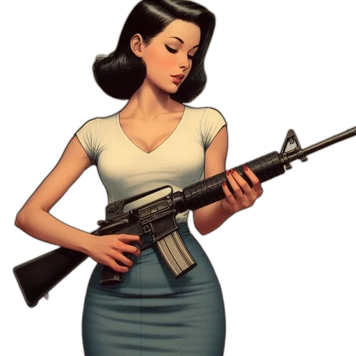 weapon, pixel art, concept art, comic book art transparent PNG cut-out