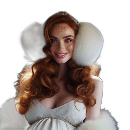 dress, crown, hat, hair transparent PNG cut-out