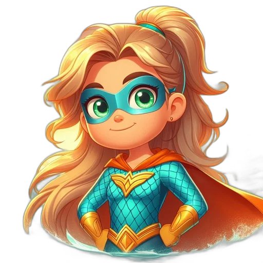 comic book art, fantasy art, cartoon, pixel art transparent PNG cut-out