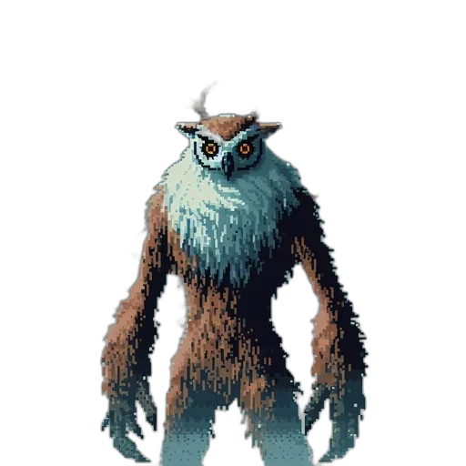 creature, animal, staff, mask transparent PNG cut-out