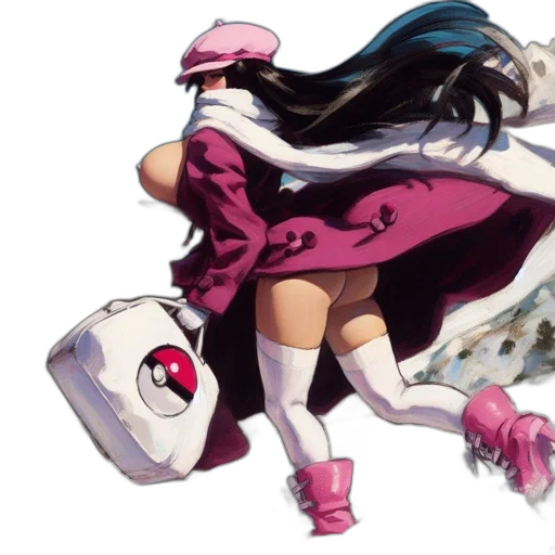 dress, mask, weapon, creature transparent PNG cut-out