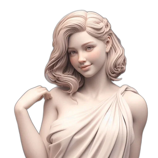 dress, jewelry, fantasy art, photorealistic transparent PNG cut-out