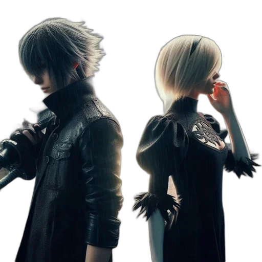 jacket, concept art, 3d render, monochrome transparent PNG cut-out