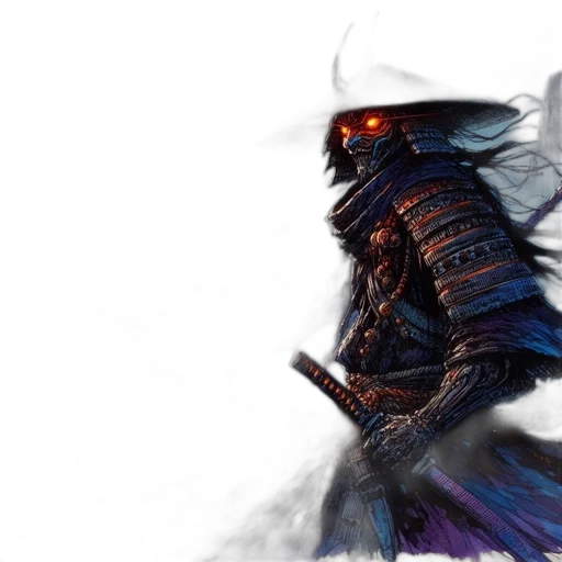 sword, mask, dragon, staff transparent PNG cut-out