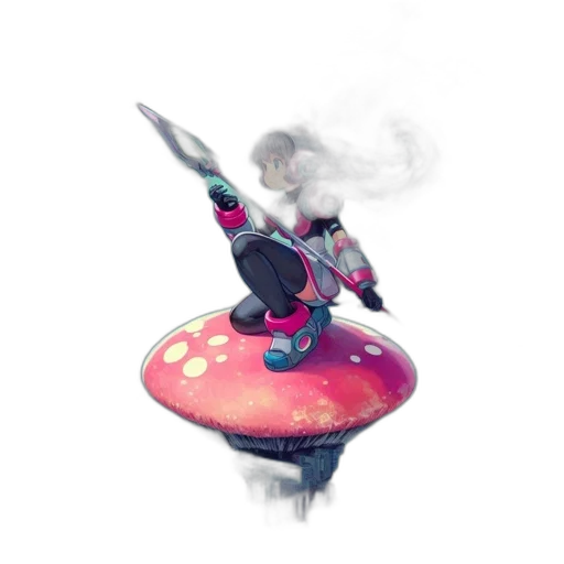 weapon, staff, robot, sword transparent PNG cut-out