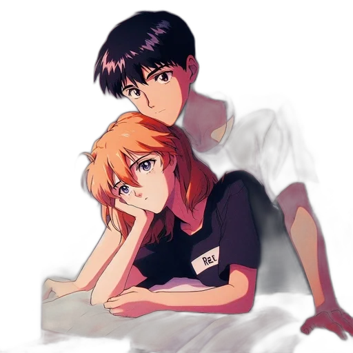 anime, pixel art, watercolor, cartoon transparent PNG cut-out