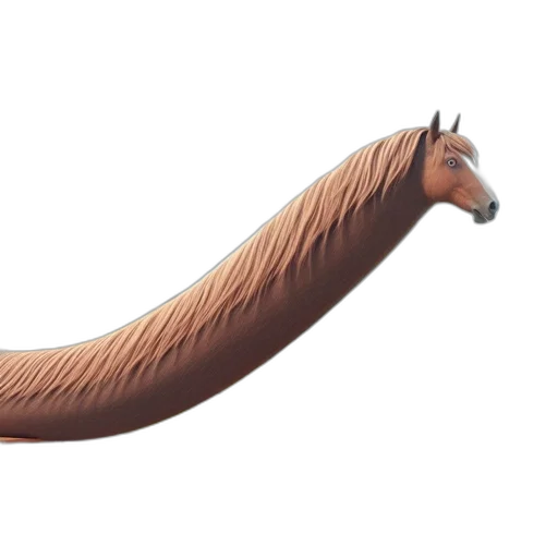 hair, animal, creature, staff transparent PNG cut-out