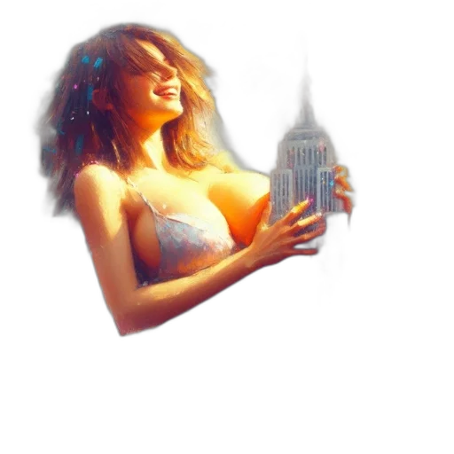 bottle, dress, photorealistic, concept art transparent PNG cut-out
