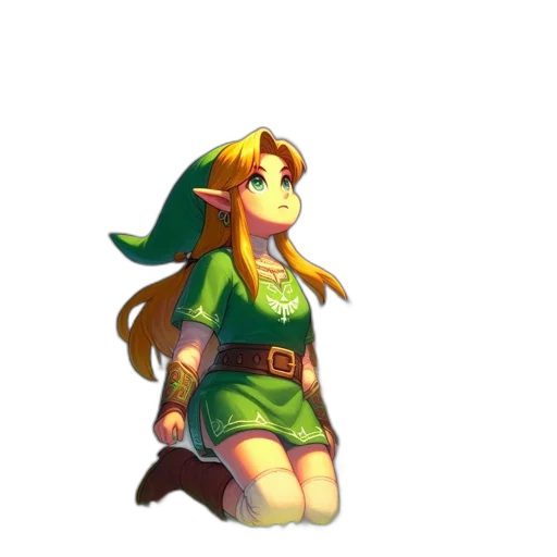 dress, staff, weapon, mask transparent PNG cut-out
