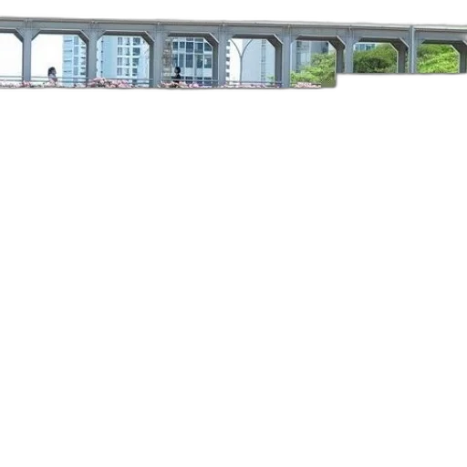building, car, staff, 3d render transparent PNG cut-out