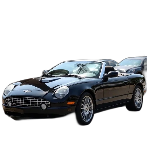 car, photorealistic, 3d render, black transparent PNG cut-out