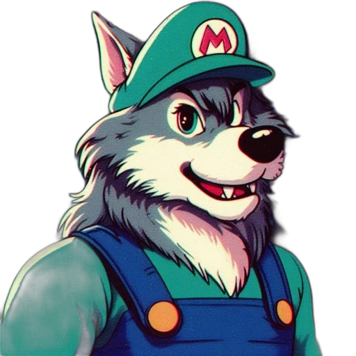 staff, animal, hat, face transparent PNG cut-out
