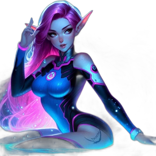 staff, concept art, fantasy art, cyberpunk transparent PNG cut-out