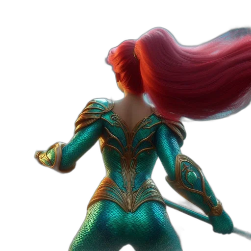 hair, concept art, 3d render, fantasy art transparent PNG cut-out