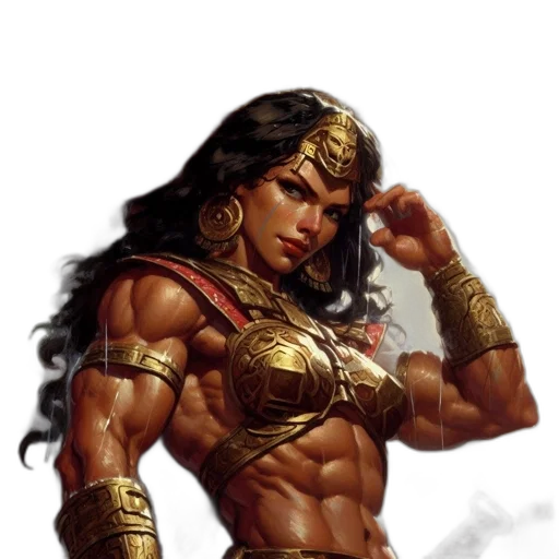 comic book art, fantasy art, concept art, photorealistic transparent PNG cut-out