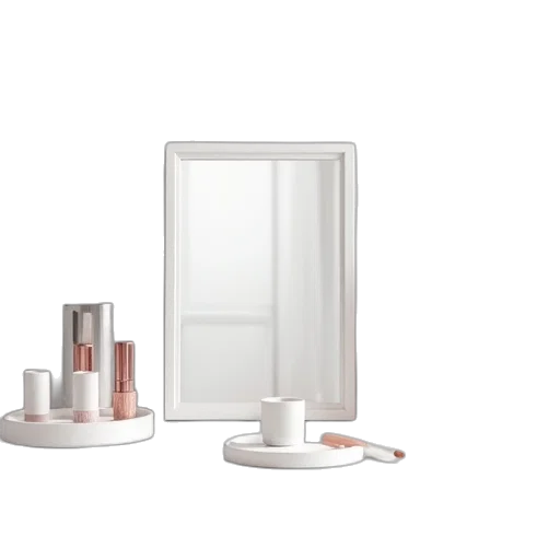 furniture, jewelry, face, 3d render transparent PNG cut-out