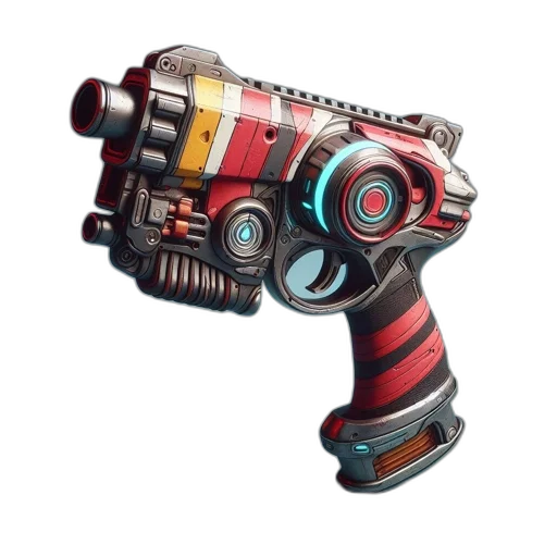 weapon, robot, staff, concept art transparent PNG cut-out