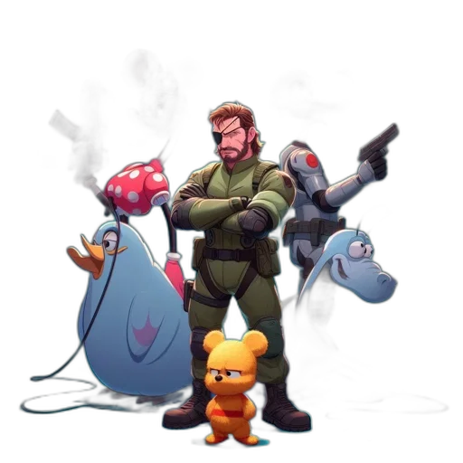 weapon, staff, animal, sword transparent PNG cut-out