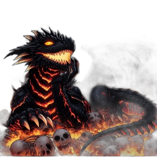 dragon, creature, animal, mask transparent PNG cut-out