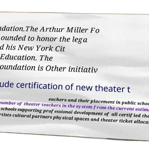 arthur, miller, foundation, dedicated transparent PNG cut-out